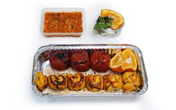 خوراک کباب فیله جوجه