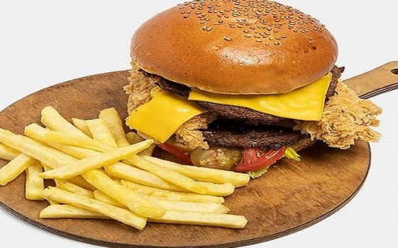 دبل برگر ویزه شهر سوخاری