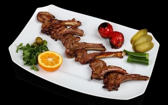خوراک شیشلیک 550گرمی