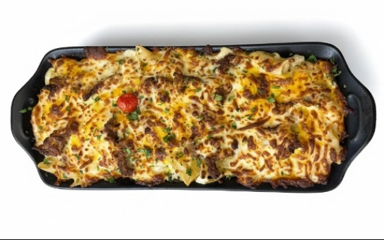 پاستا مخصوص با گوشت