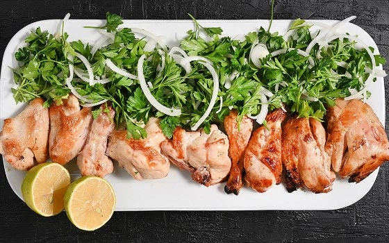 جوجه با استخوان
