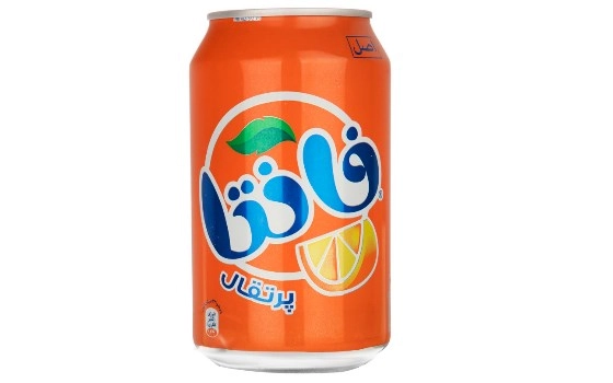 نوشابه قوطی فانتا