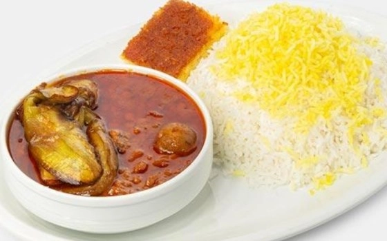 چلو خورشت قیمه بادمجان