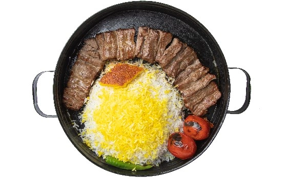 چلو کباب برگ ممتاز آریایی