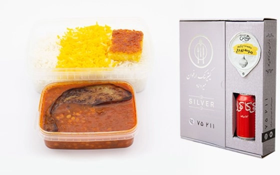 Pack Silver چلو خورش قیمه بادمجان