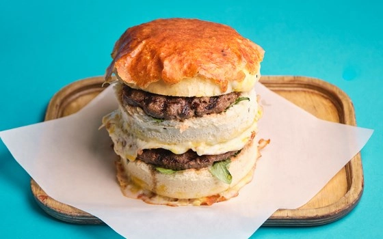 دبل چیز برگر مخصوص (240 گرم)