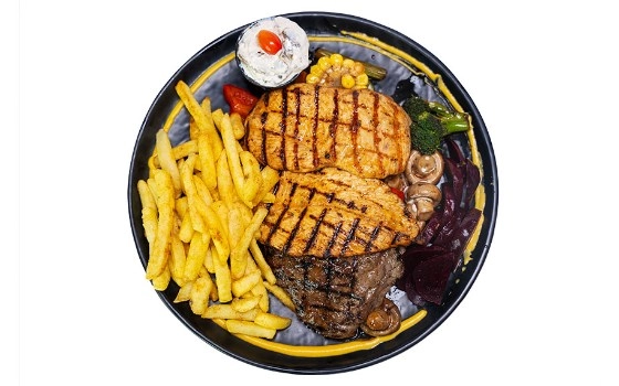 بشقاب میکس گریل