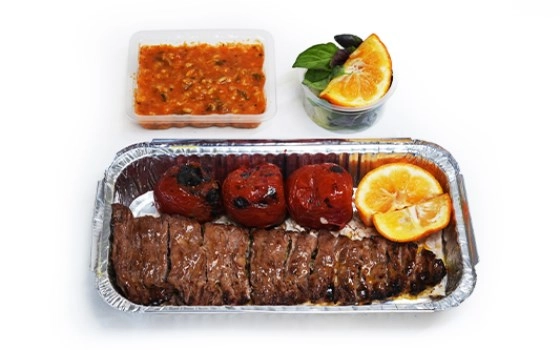 خوراک کباب برگ