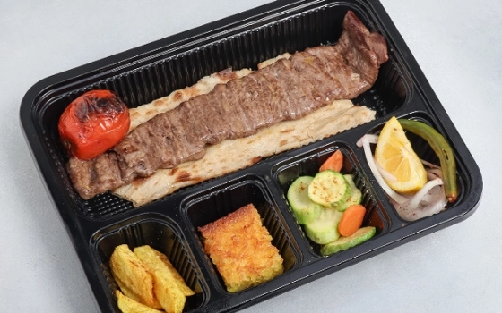 خوراک کباب برگ