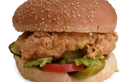 ساندویچ سینه مرغ