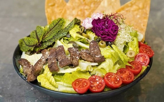 سالاد استیک و بالزامیک