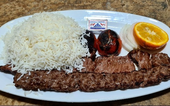 چلو کباب سلطانی گوساله