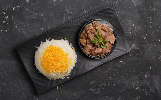 چلو گوشت گوسفندی