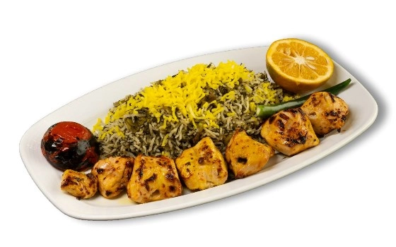 باقالی پلو با جوجه
