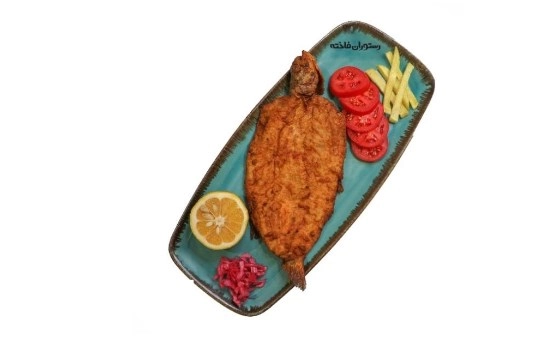 خوراک ماهی سرخ شده