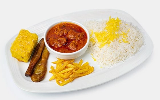 چلو قیمه