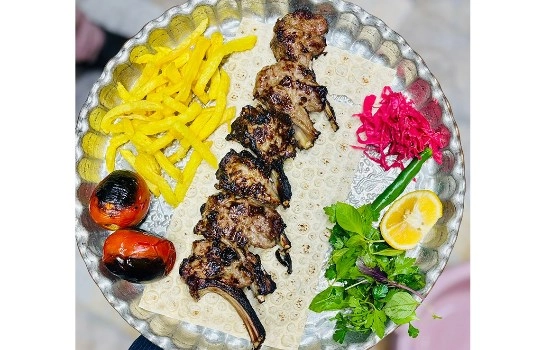 خوراک کباب شاندیز گوسفندی