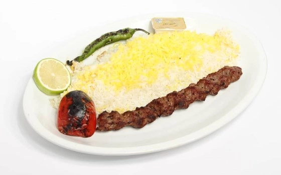 چلو کوبیده تک سیخ - پرسنلی
