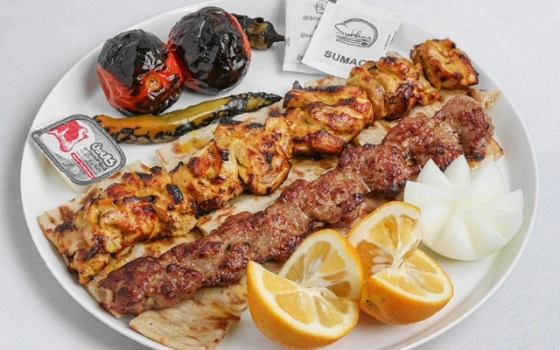 خوراک وزیری با جوجه ران