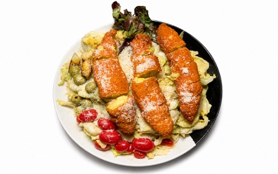 سزار با مرغ سوخاری(بزرگ)