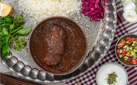 چلو خورشت فسنجون