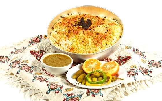 چلو دمی با گوشت 3نفره