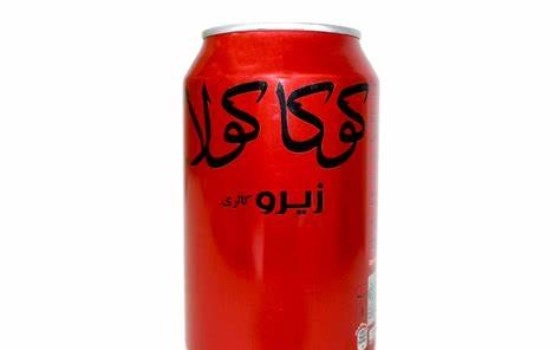 نوشابه قوطی کوکا زیرو