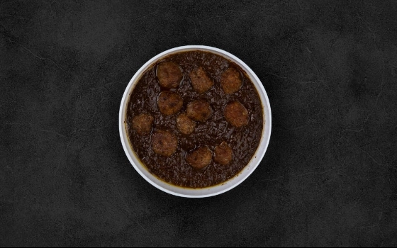 خورشت فسنجان با گوشت قلقلی