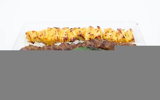چلو کباب وزیری مخصوص سینه 300 + 180 گرم