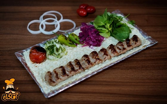 خوراک1سیخ گوسفندی