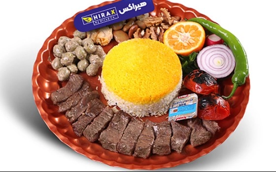 پلو کباب محلی -بیرونبر