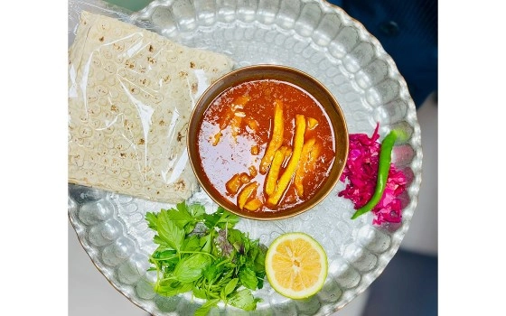 خورشت قیمه سیب زمینی (بدون چلو)