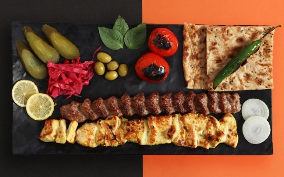 خوراک کباب وزیری