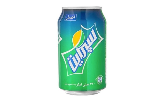 نوشابه قوطی اسپرایت