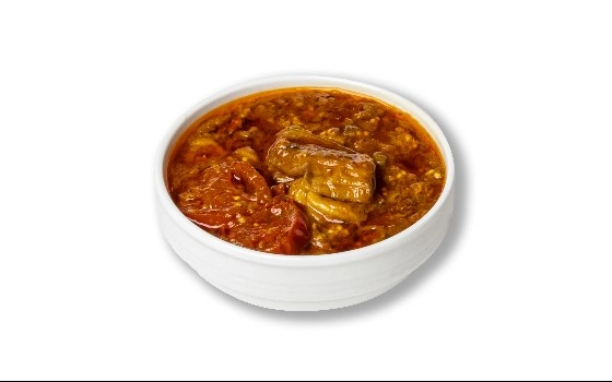 غوره بادمجان  بدون مرغ