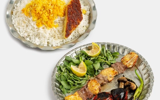 چلو کباب بختیاری