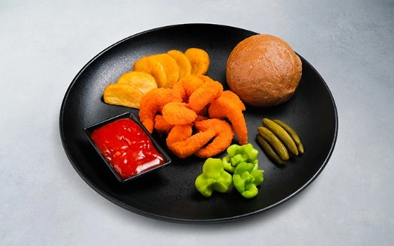 میگو سوخاری یکنفره