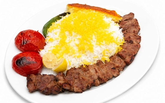 چلوکباب چنجه نادر 200 گرمی