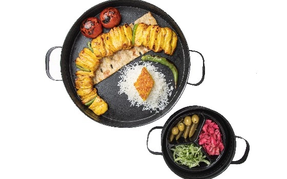 خوراک جوجه کباب ران