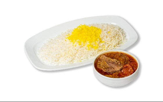 چلوغوره  گوشت
