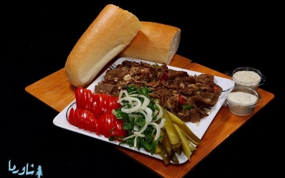 کباب ترکی پرسی تک نفره گوشت