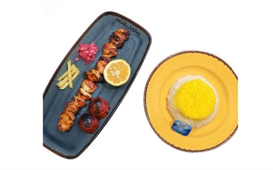 چلو جوجه کباب ران