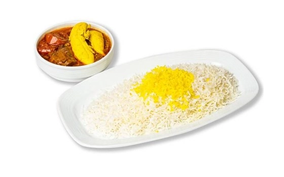 چلو غوره  مرغ