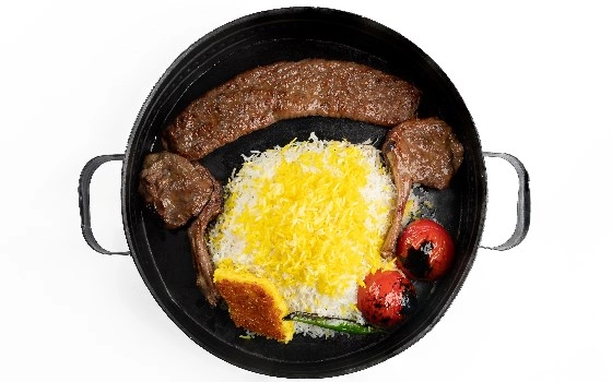 چلو کباب شاهانی