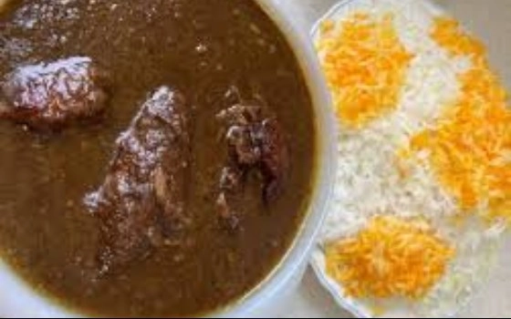 چلو مرغ فسنجون