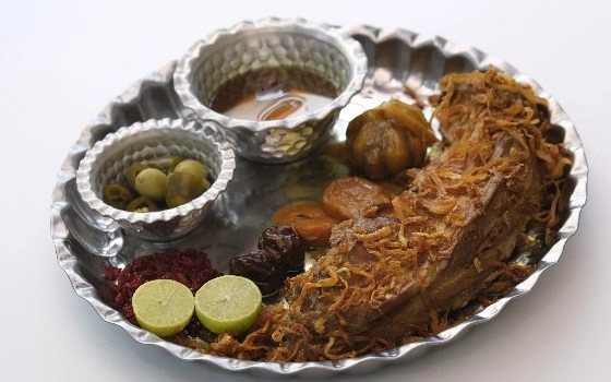 خوراک گردن گوسفندی