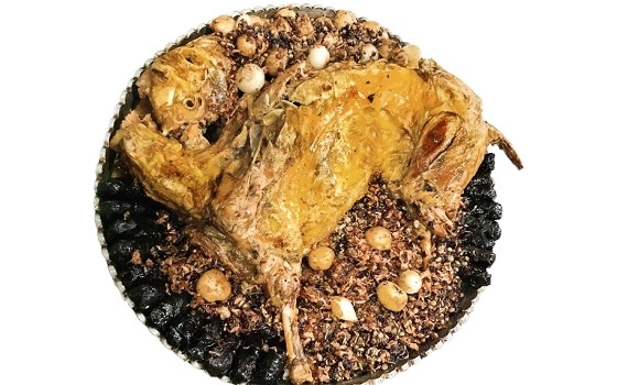 بره شکم پر غوزی