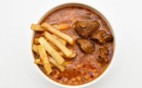 خورشت قیمه سیب زمینی
