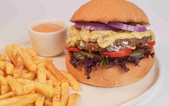 ماشروم برگر
