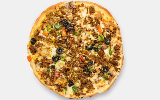 مینی قارچ و گوشت